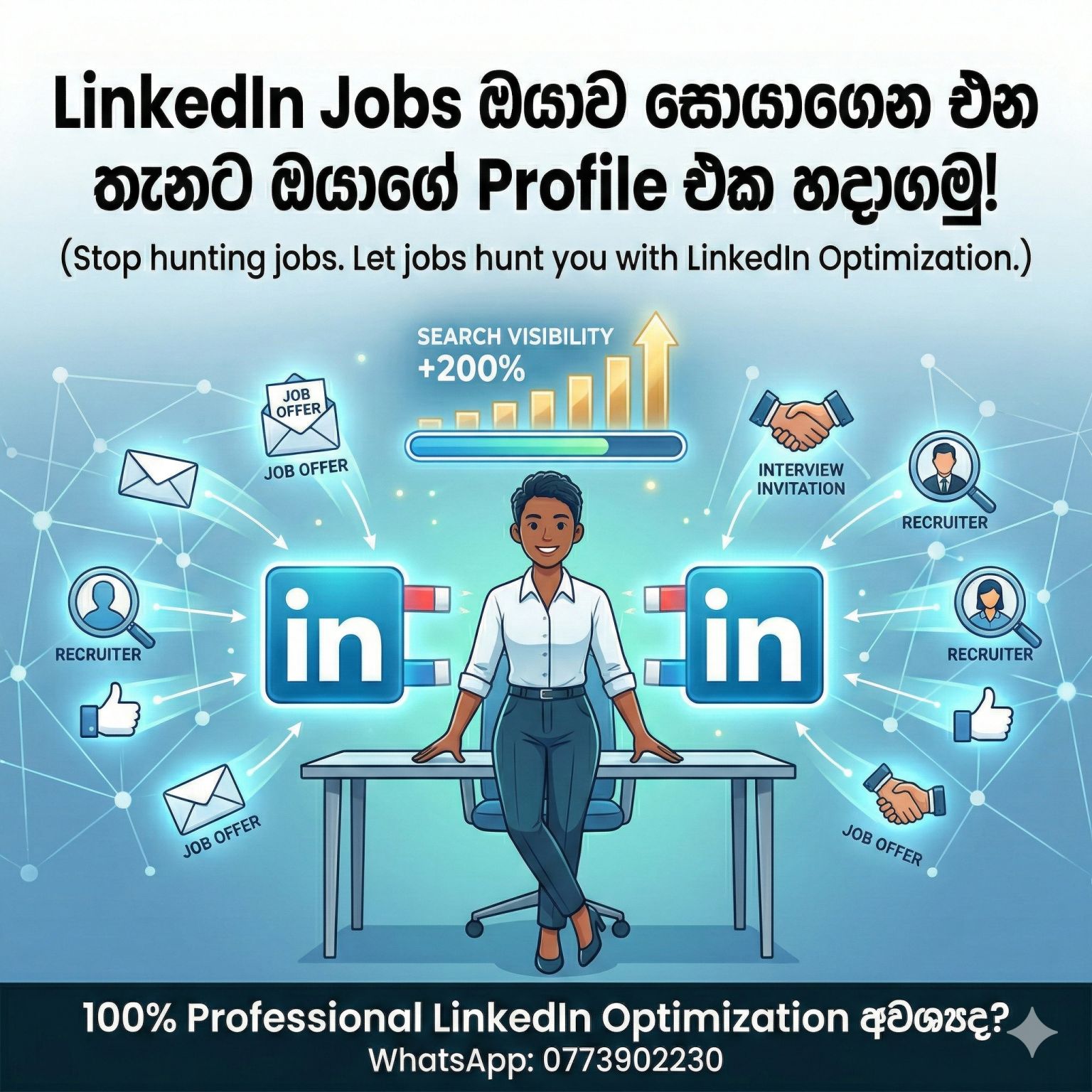 මොකක්ද මේ LinkedIn Account Optimization කියන්නේ?